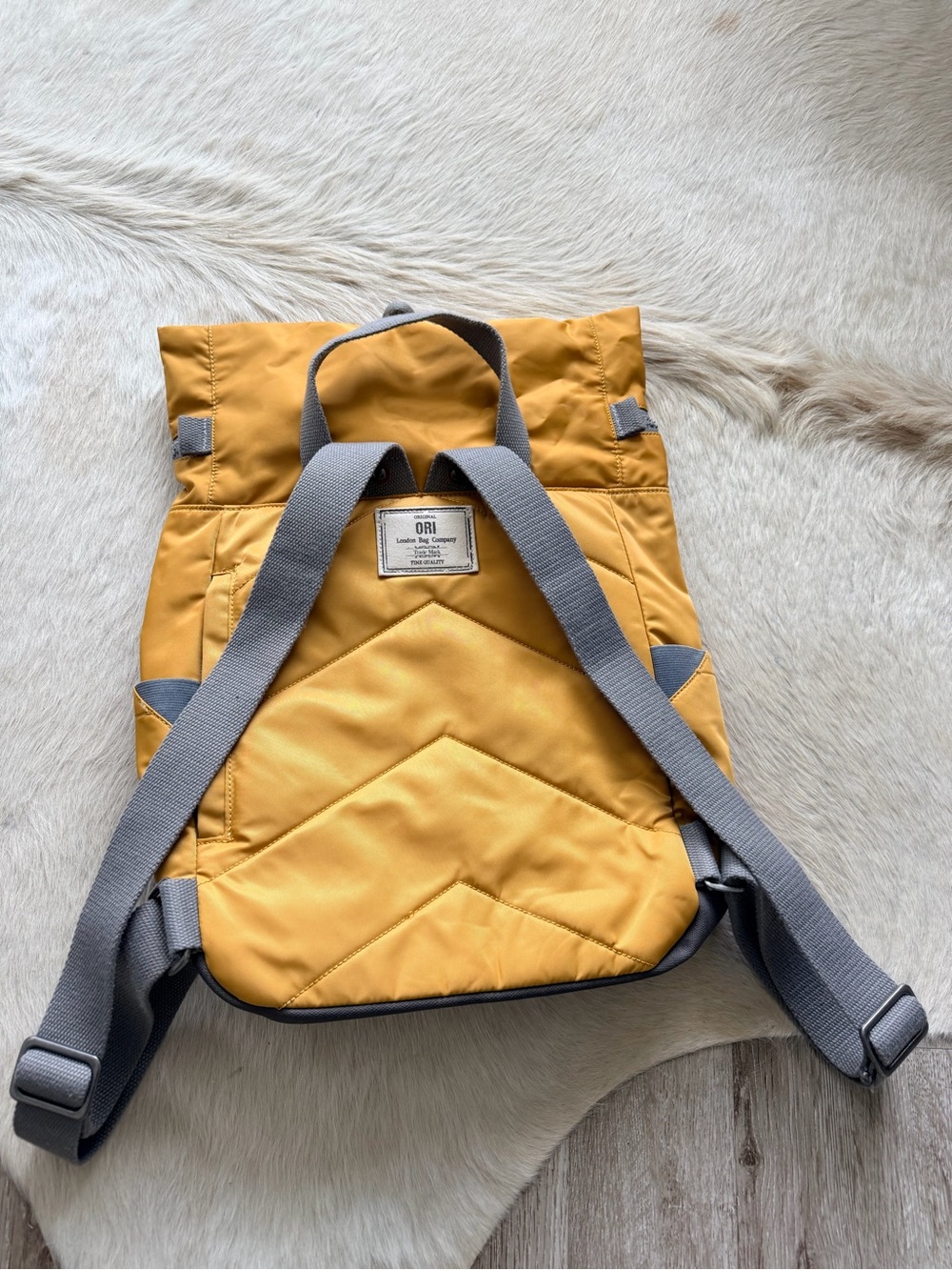 ORI Canfield Roll Top Yellow & Gray Straps